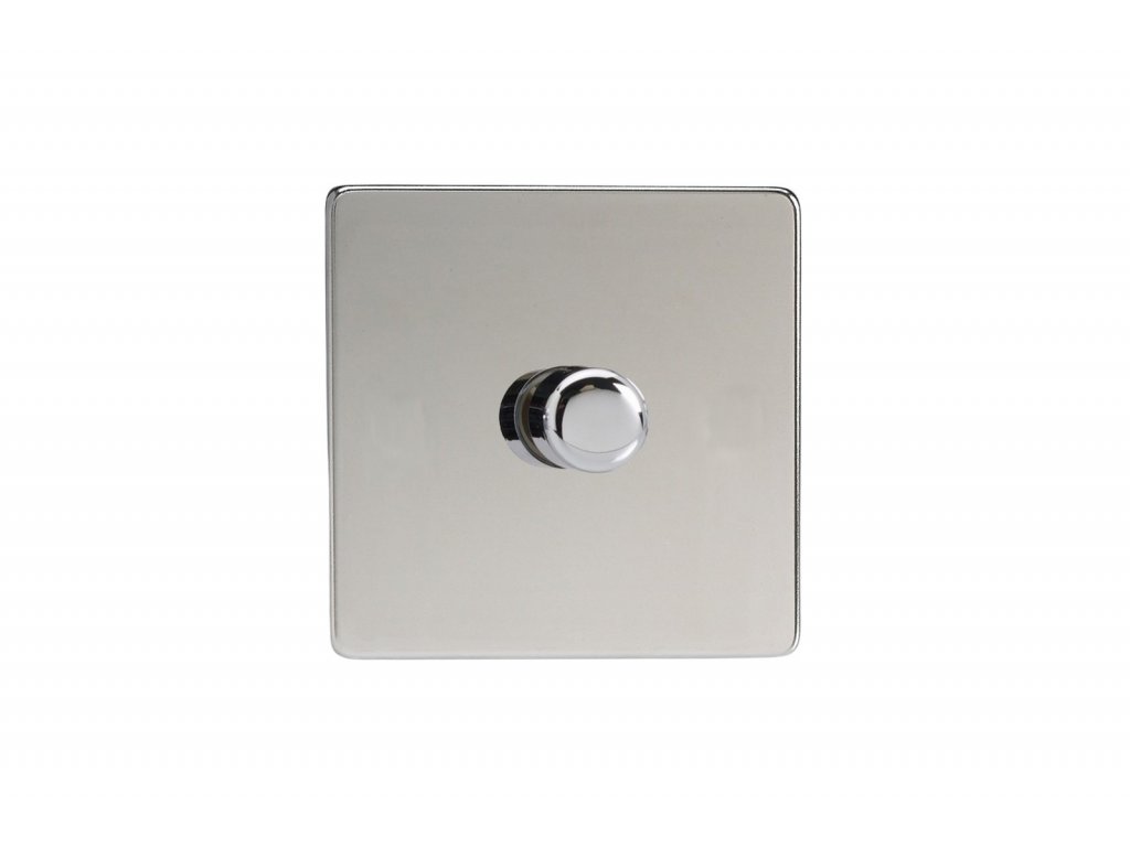 dimmer HDC1S screwless polished chrome